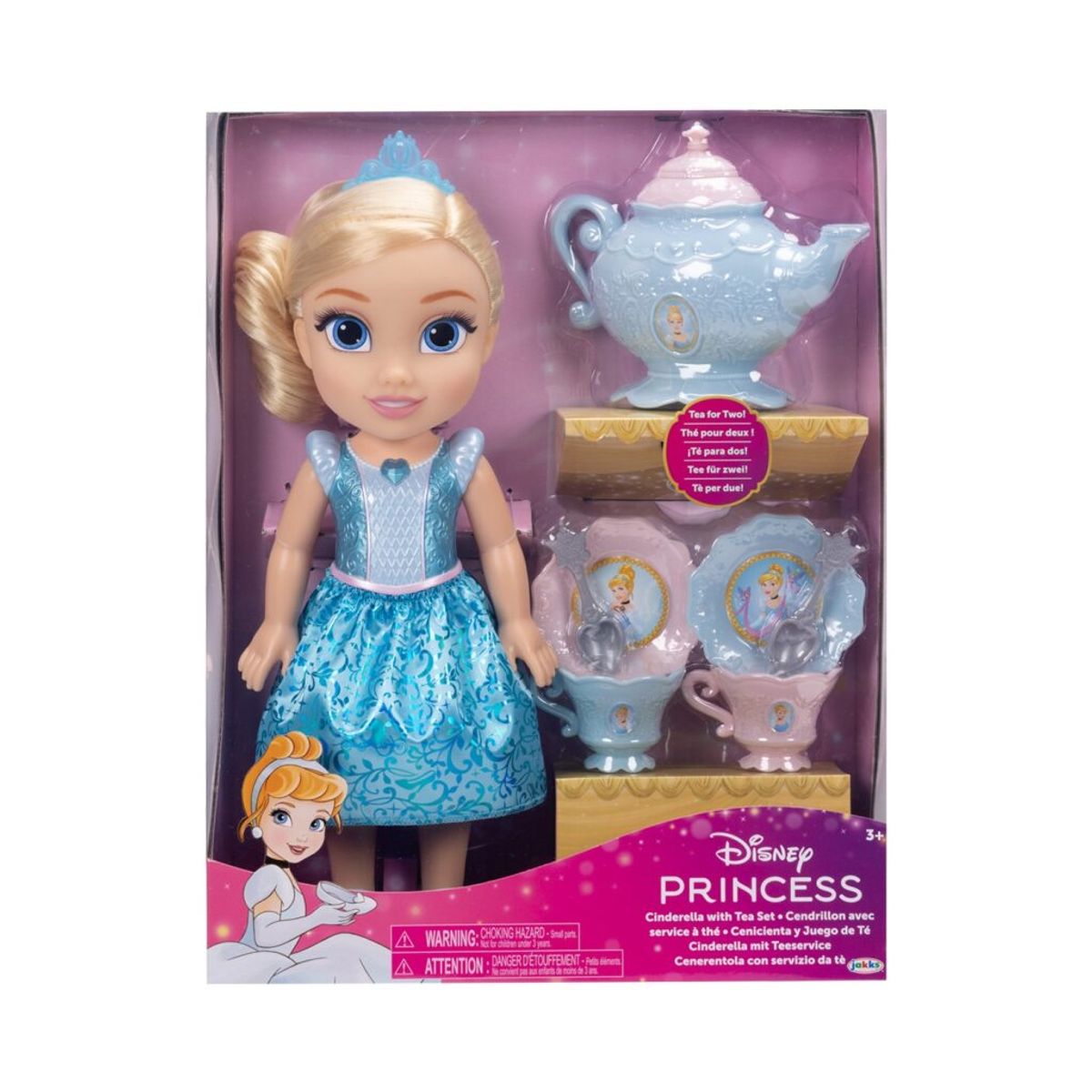 DISNEY - Muñeca Disney Princesa Elsa con Set de Té