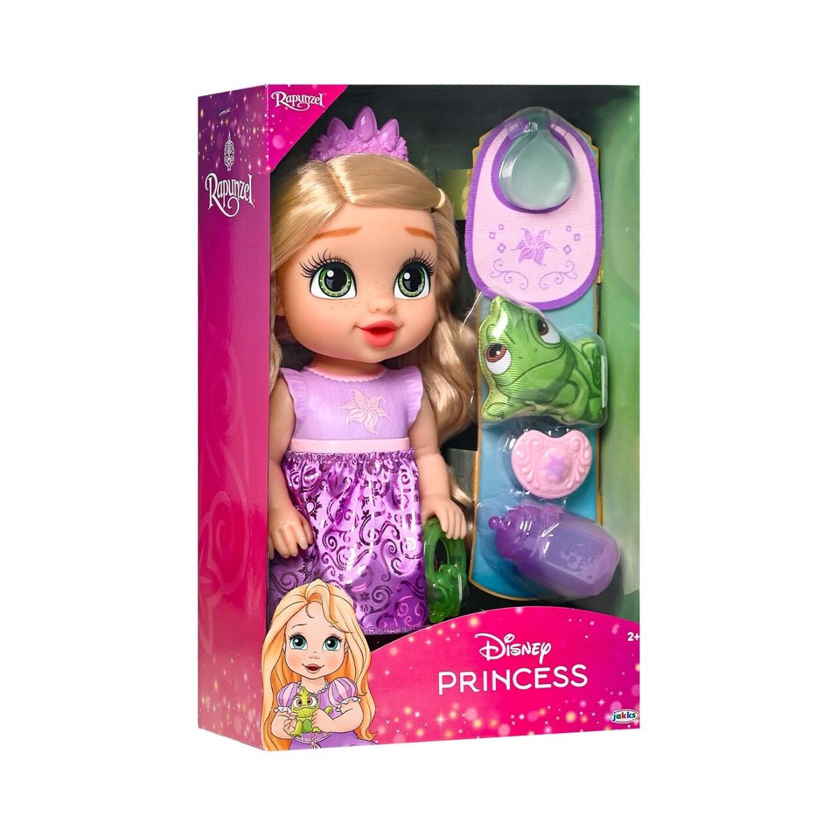 DISNEY - Muñeca Bebé Disney Princesa Rapunzel con Accesorios
