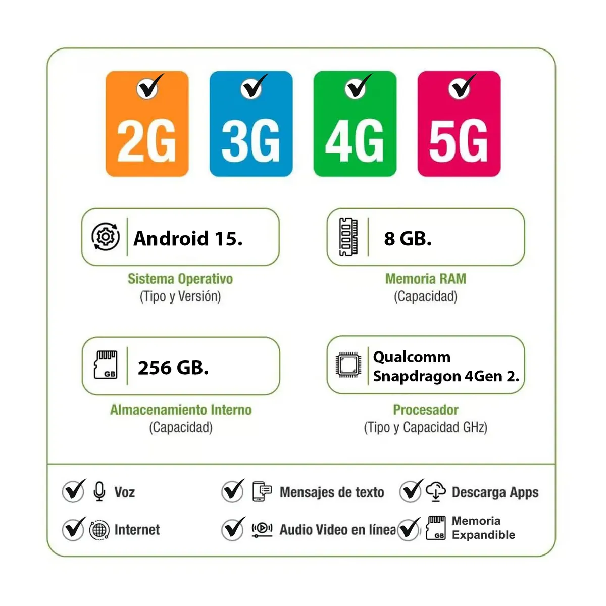 VIVO - Celular Vivo Y39 5G 256GB 8GB RAM Morado