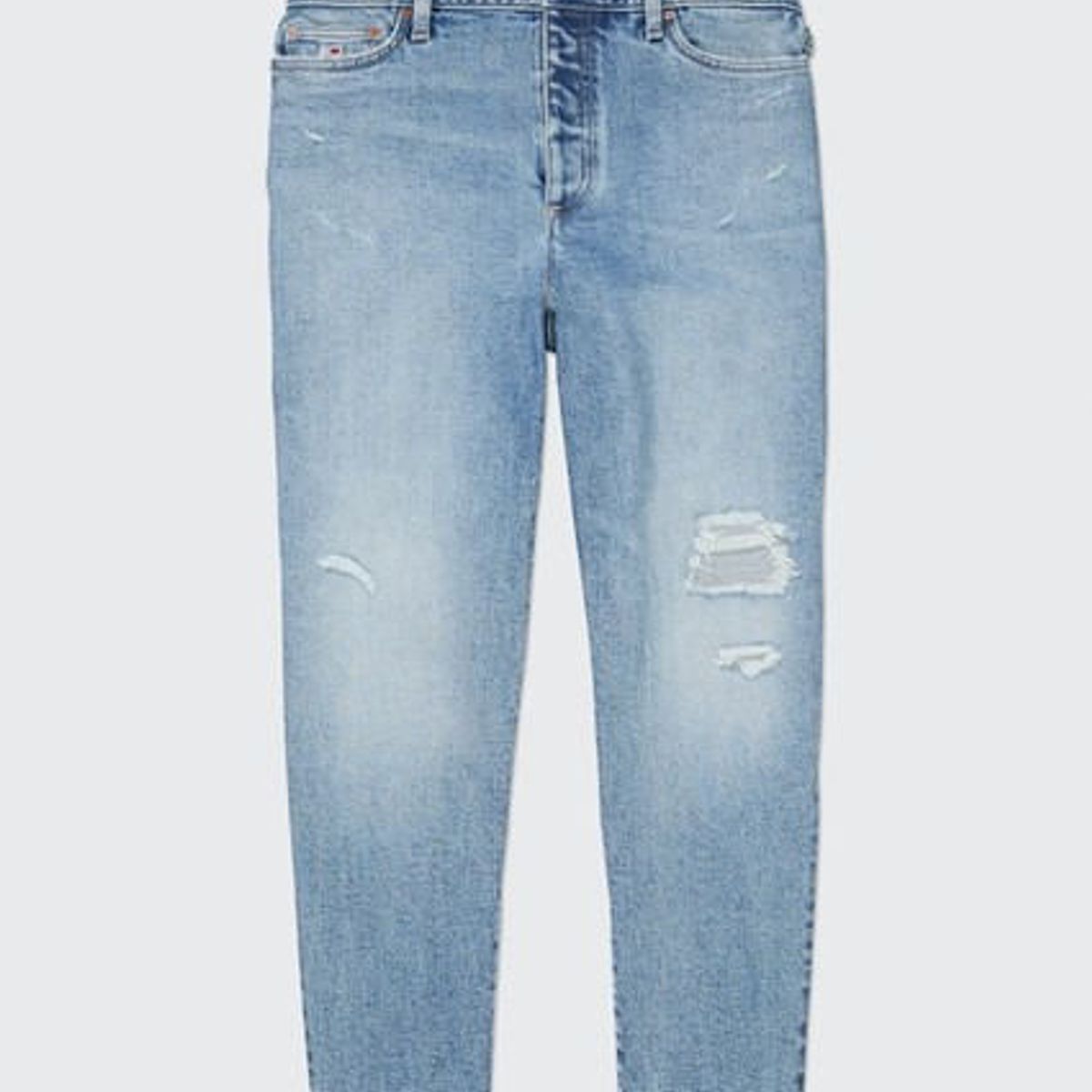 TOMMY HILFIGER - Jeans Mom Fit Desgastados  Adaptive Mujer Azul Tommy Hilfiger