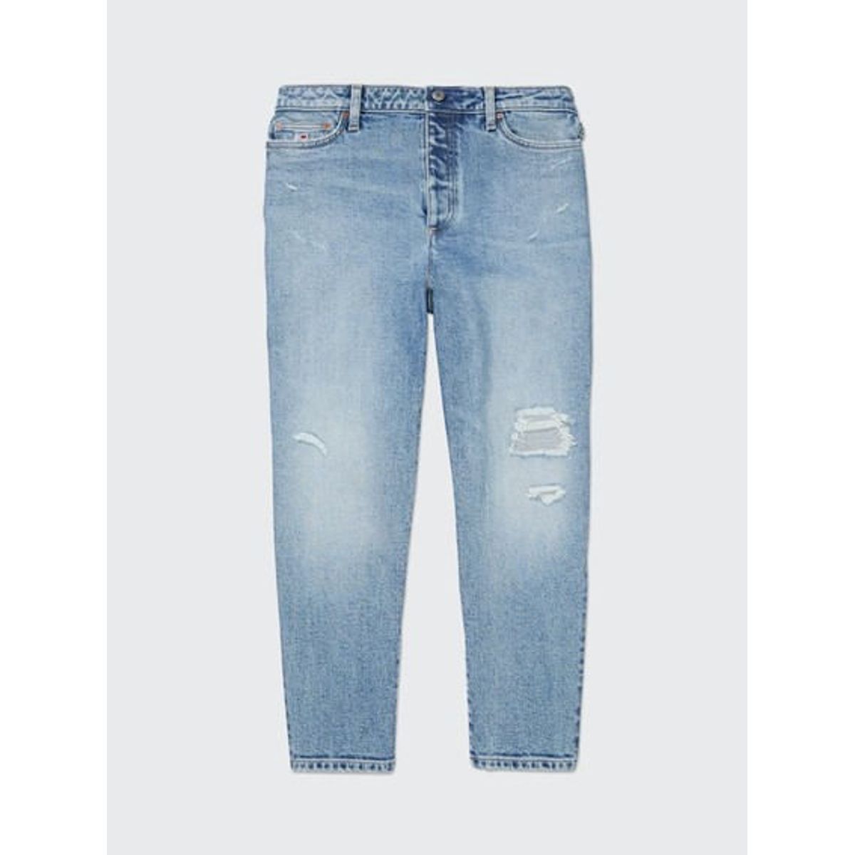 TOMMY HILFIGER - Jeans Mom Fit Desgastados  Adaptive Mujer Azul Tommy Hilfiger