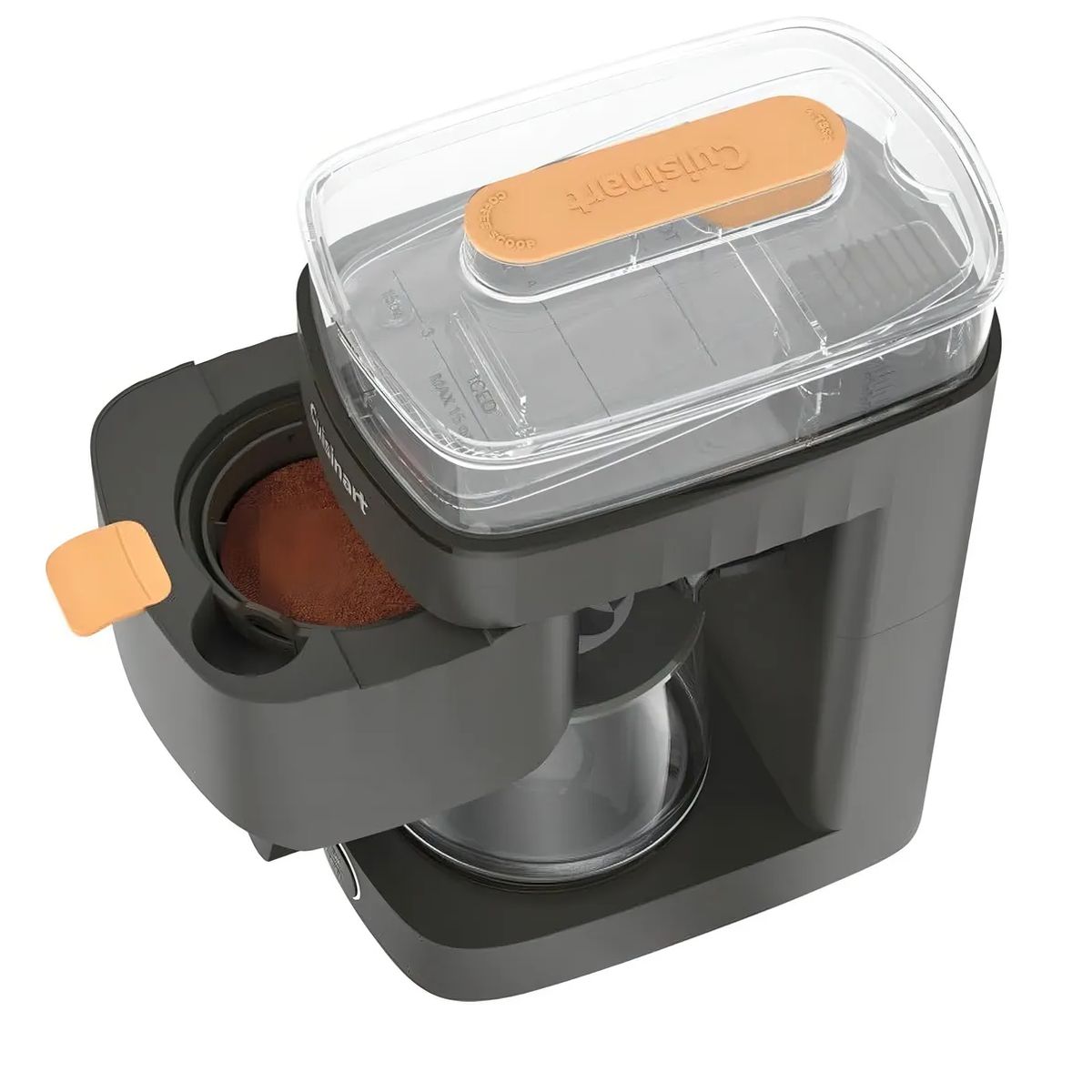CUISINART - Cafetera + Jarra Vidrio 5 Tazas Black Cuisinart Dcc-5bk Soho