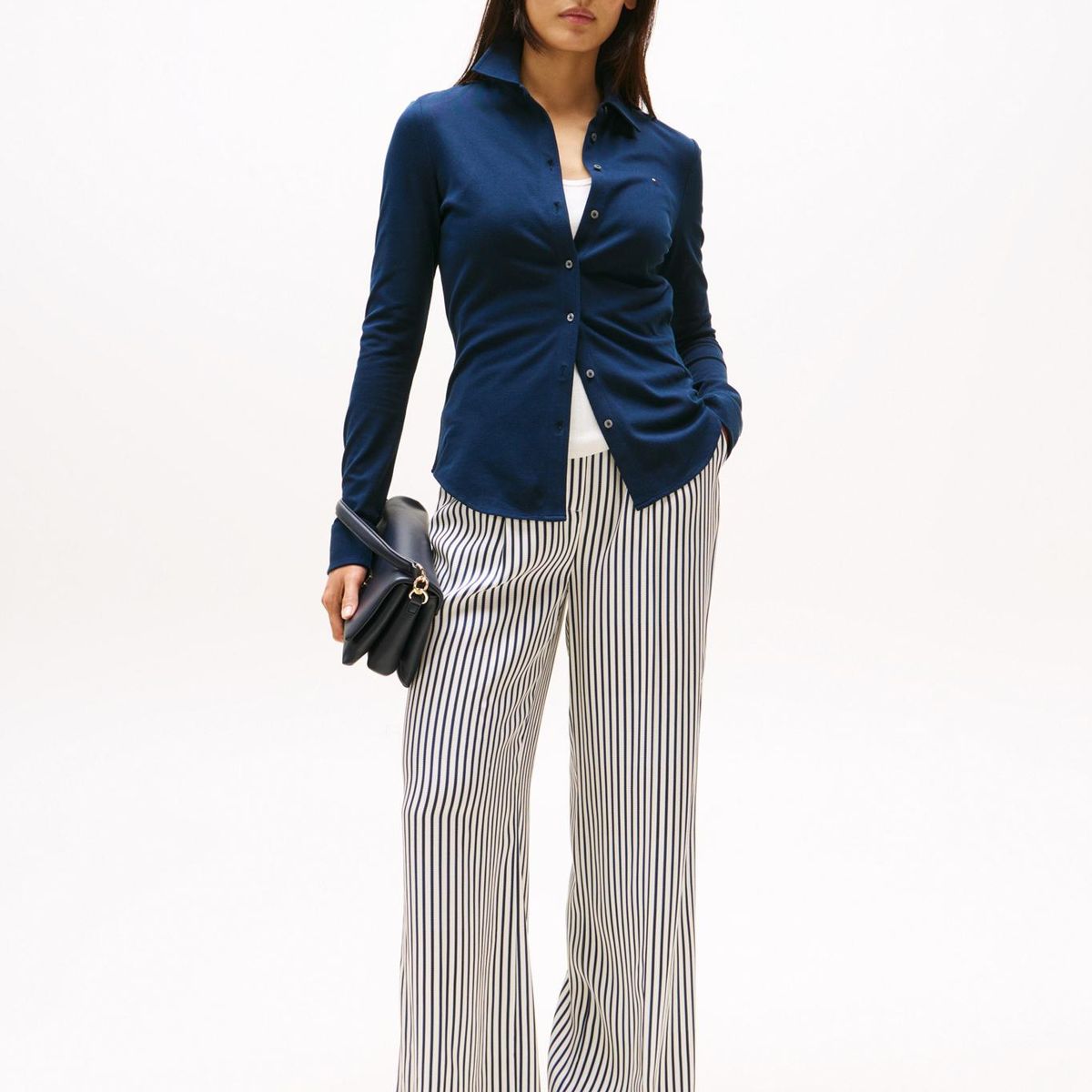 TOMMY HILFIGER - Pantalón multicolor de pierna ancha Tommy Hilfiger