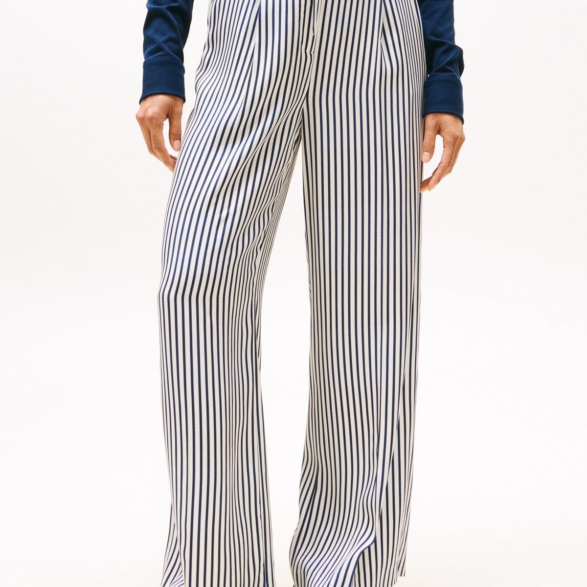 TOMMY HILFIGER - Pantalón multicolor de pierna ancha Tommy Hilfiger