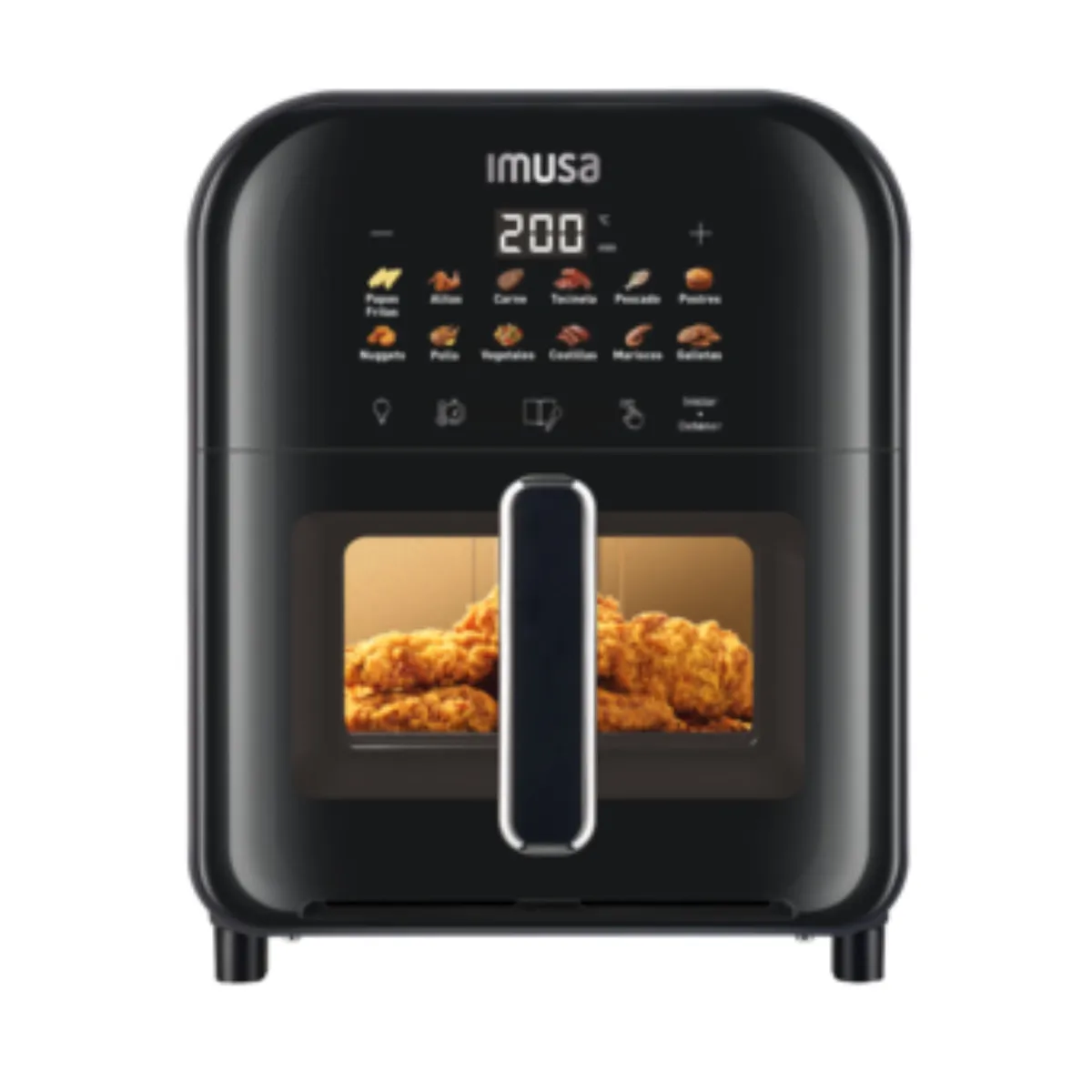 IMUSA - Freidora de Aire IMUSA  Turbo 6L, Tecnología Infra Heat