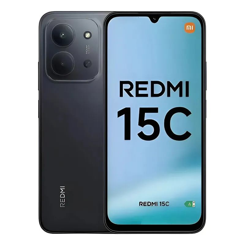 XIAOMI - Celular Xiaomi Redmi 15C 4G 256 Gb 4+4 RAM Negro