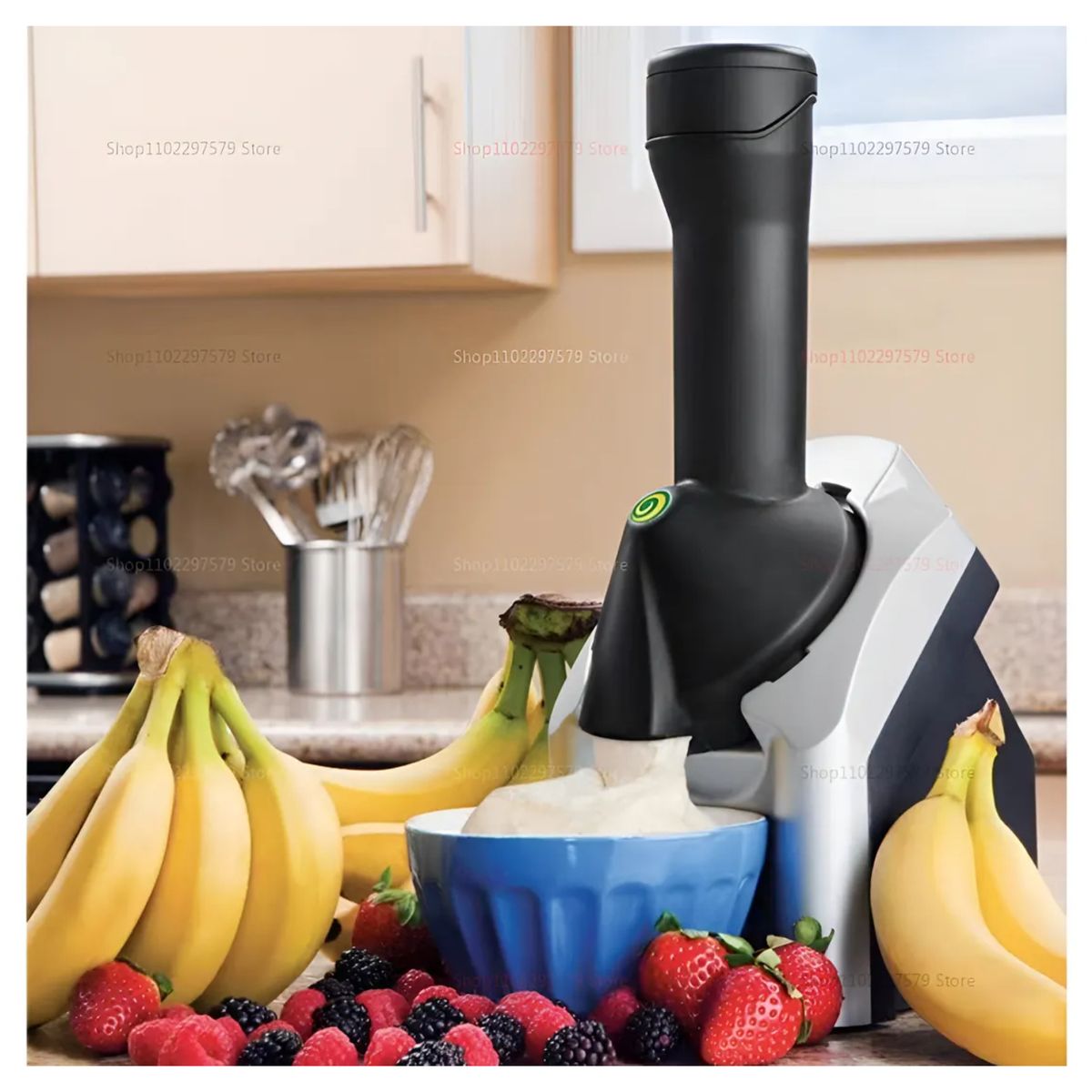 NOBELSOUND - Maquina De Hacer Helado De Frutas Portatil casero NB2155