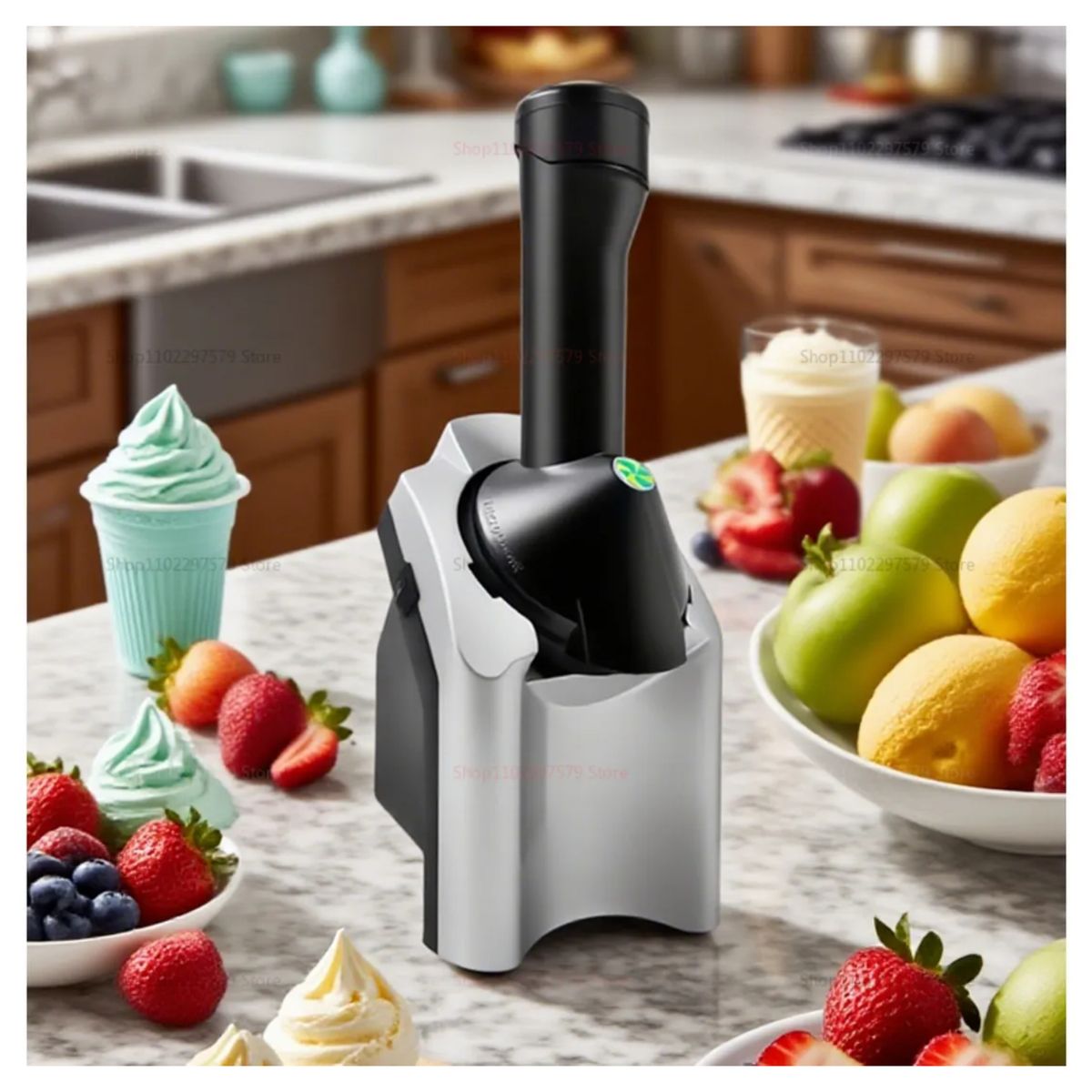 NOBELSOUND - Maquina De Hacer Helado De Frutas Portatil casero NB2155