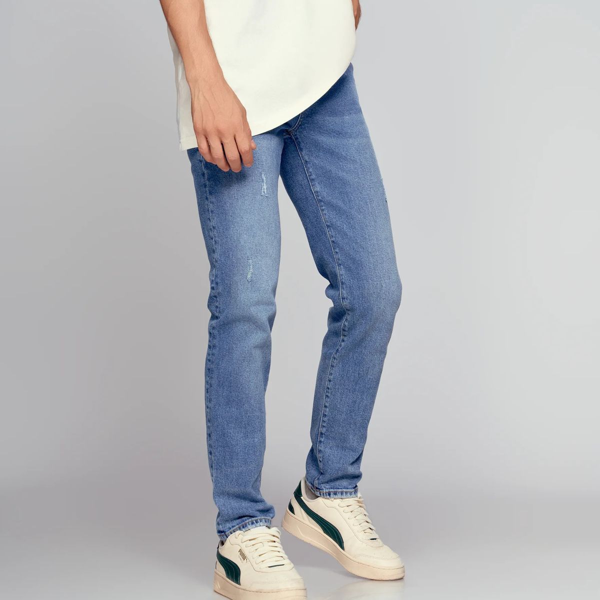 UNSER - Jean Para Hombre Azul MedioClaro Unser