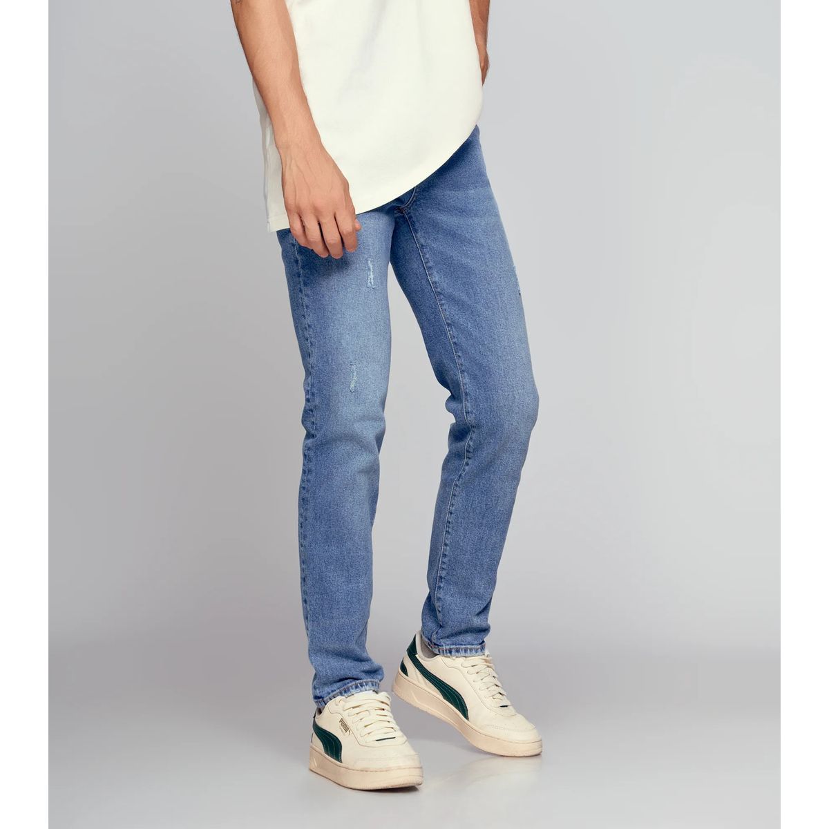 UNSER - Jean Para Hombre Azul MedioClaro Unser