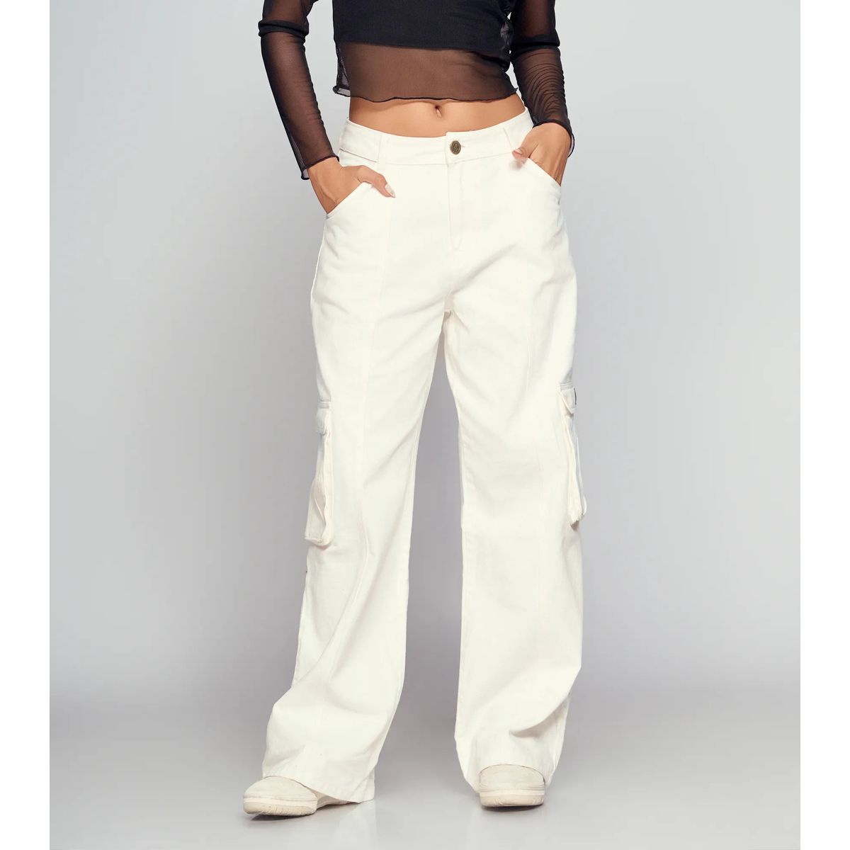 TYPER - Pantalon Para Mujer Cargo Typer