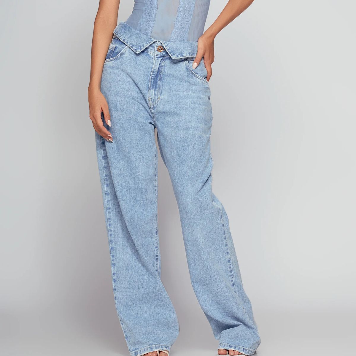 DEREK - Jean Para Mujer Straight Derek Lovely