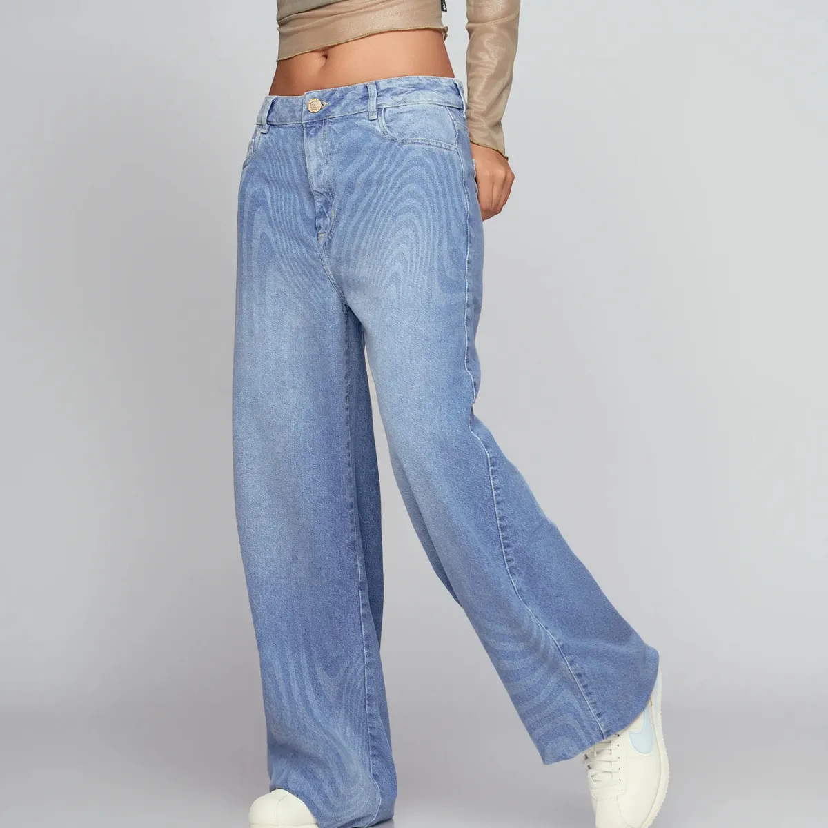 TYPER - Jean Para Mujer Azul MedioClaro Typer