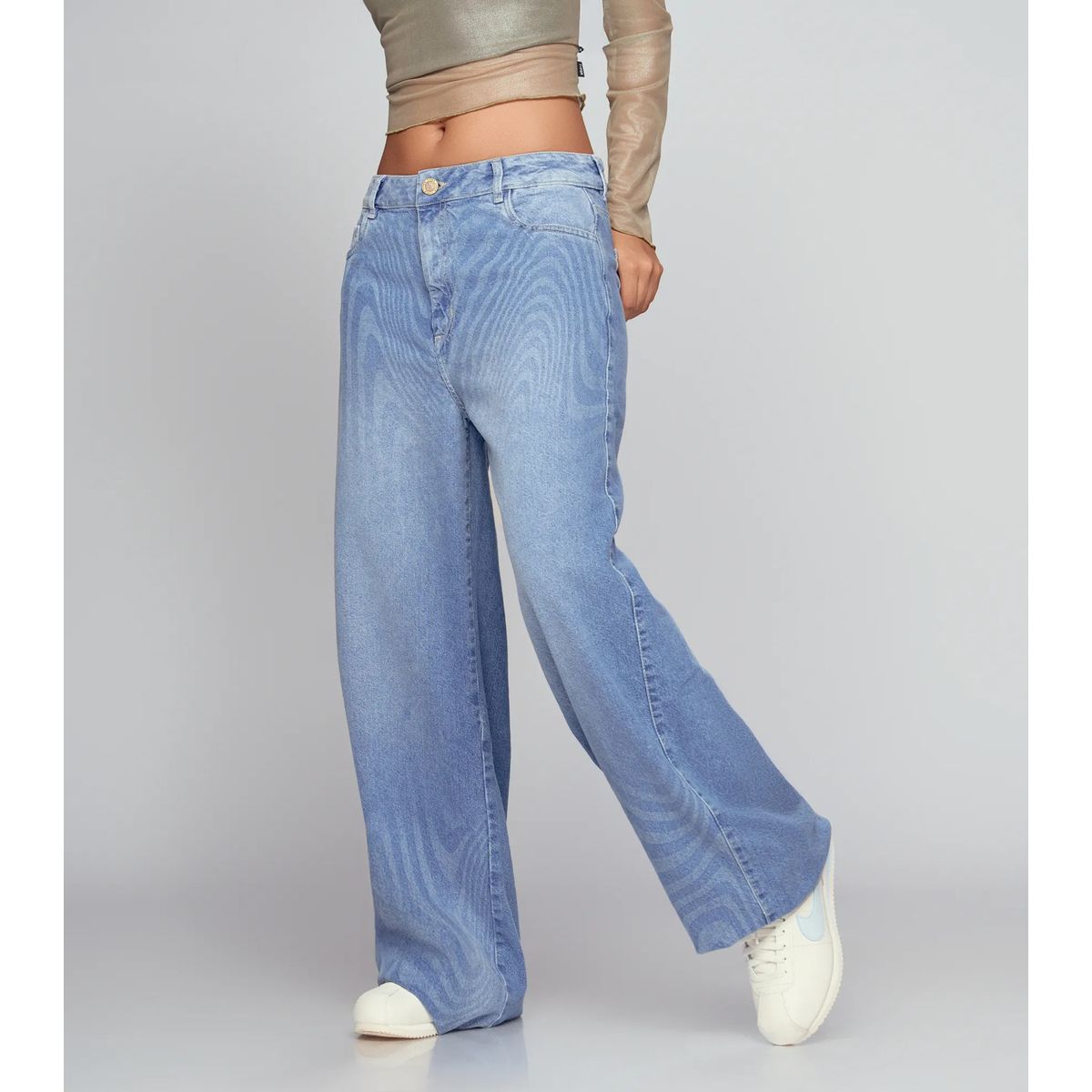 TYPER - Jean Para Mujer Azul MedioClaro Typer