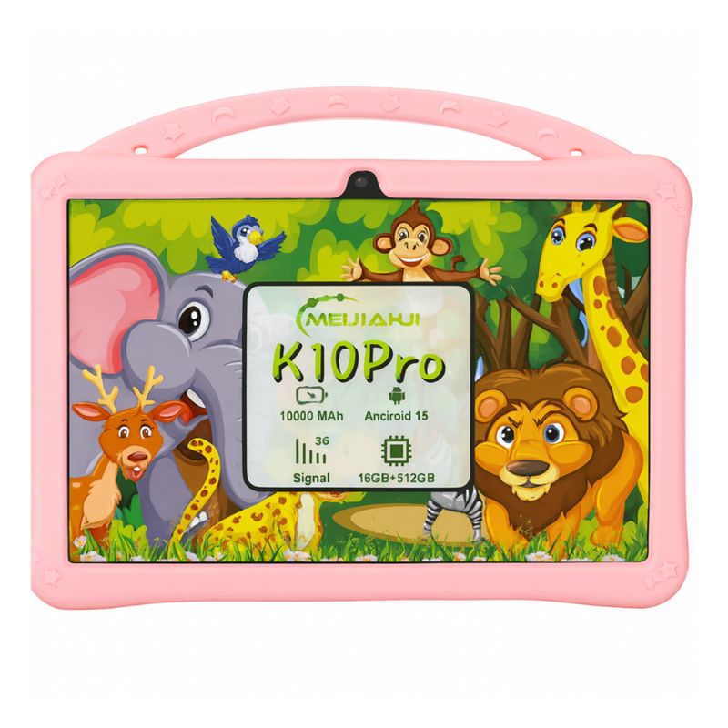 TECNOHOGAR JS - Tablet Niños 10 Pulgadas Pantalla16gb 512gb Sim Card 5g