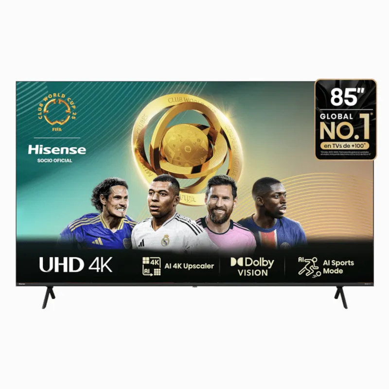 HISENSE - Televisor Hisense 85 Pulgadas 4k 85A6N
