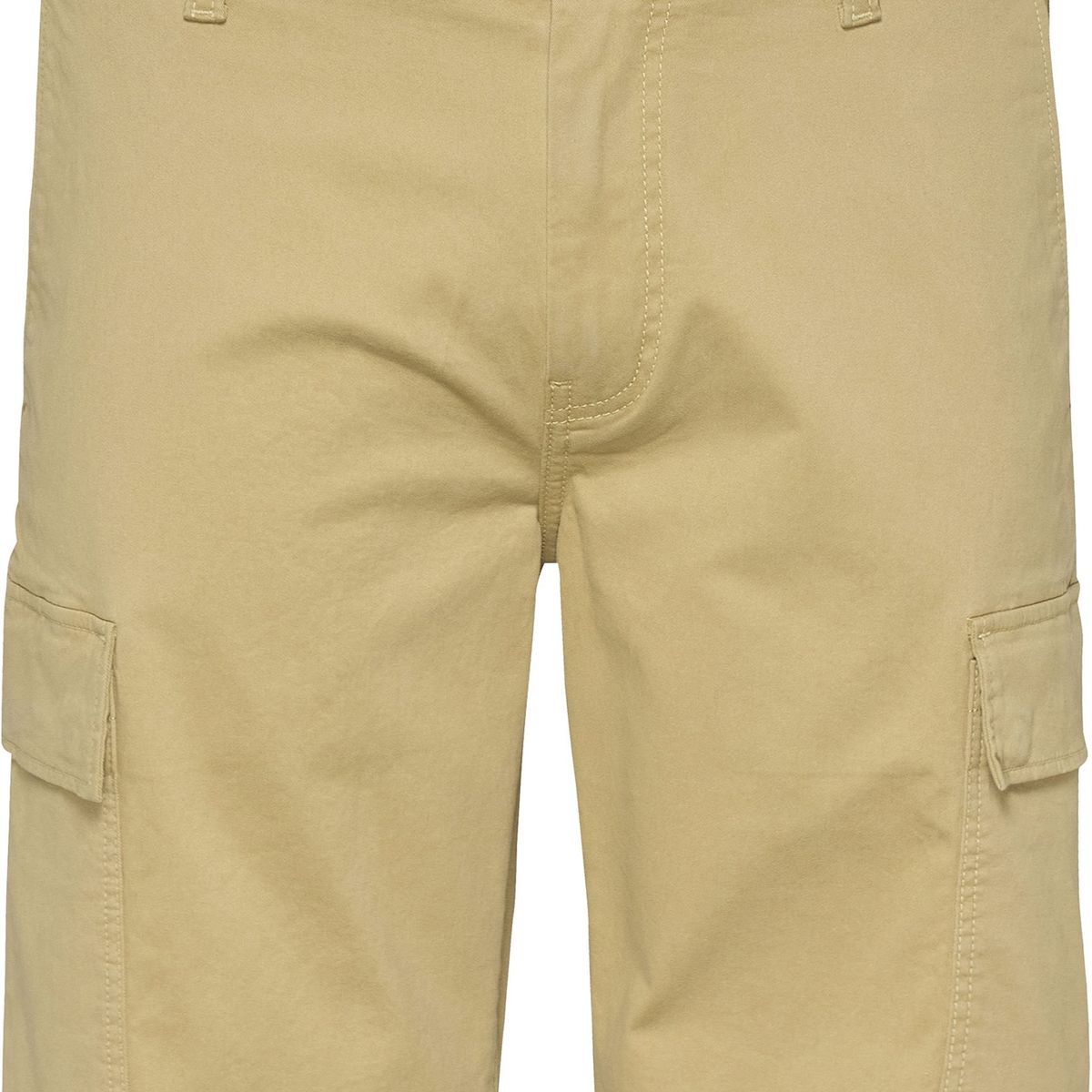 TOMMY HILFIGER - Bermudas beige cargo Scanton de corte slim Tommy Jeans