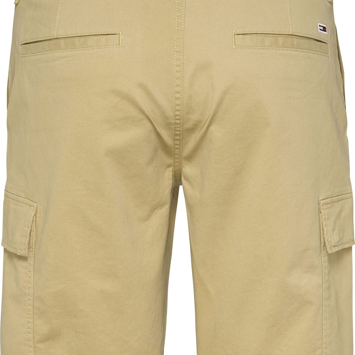 TOMMY HILFIGER - Bermudas beige cargo Scanton de corte slim Tommy Jeans