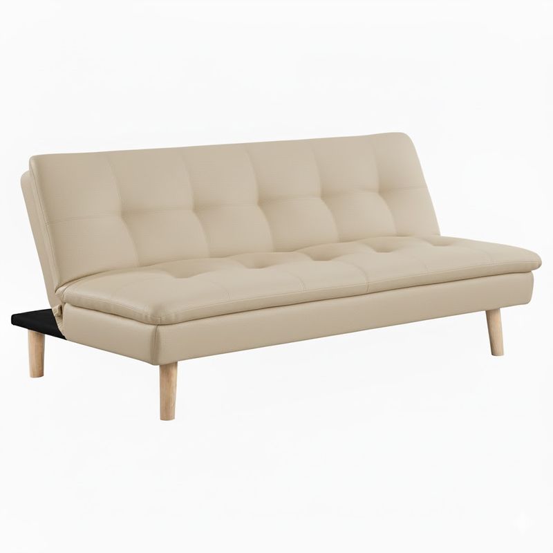 GENERICO - Sofácama Scout pequeño 5 posiciones de Betcompras individual Beige