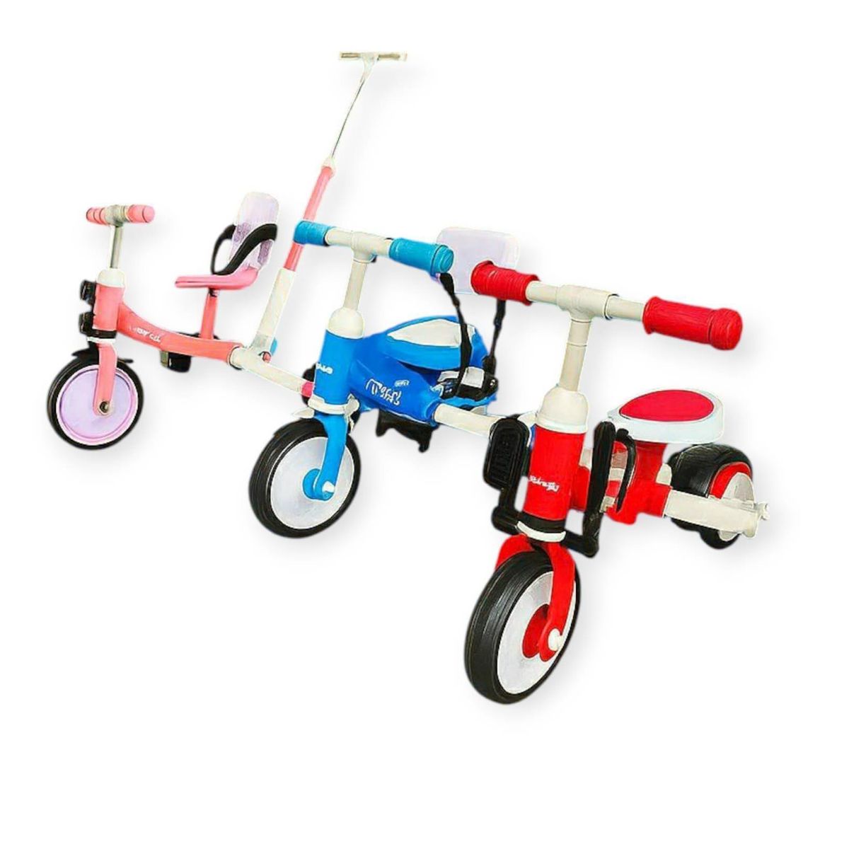 GENERICO - Triciclo 4 en 1 para Niños