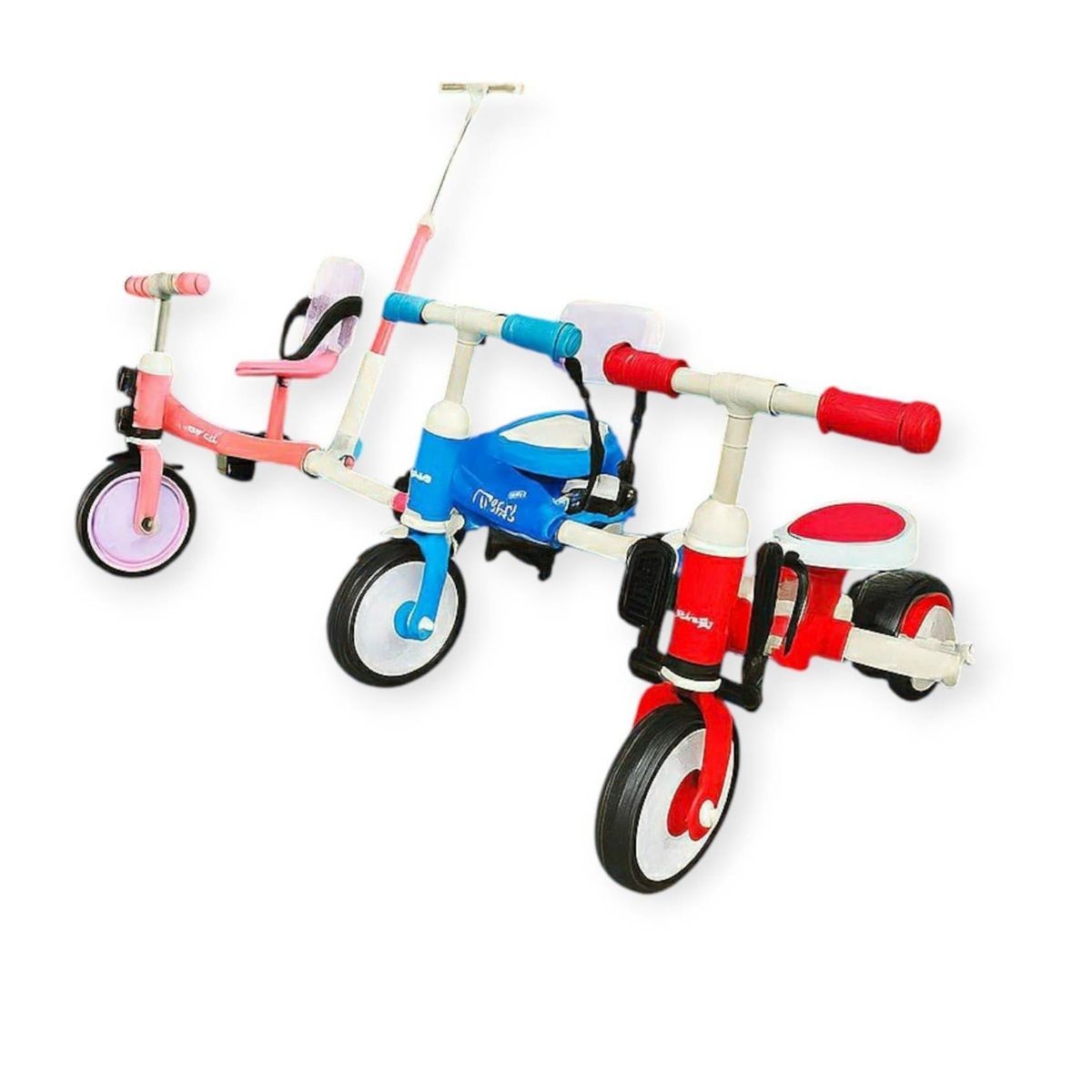 GENERICO - Triciclo 4 en 1 para Niños