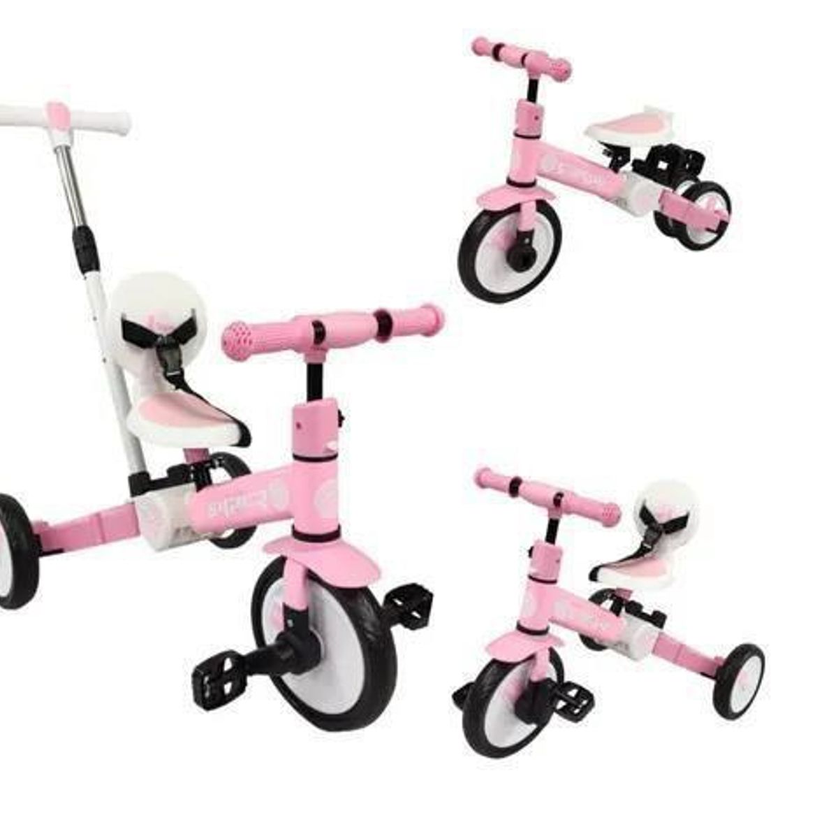 GENERICO - Triciclo 4 en 1 para Niños