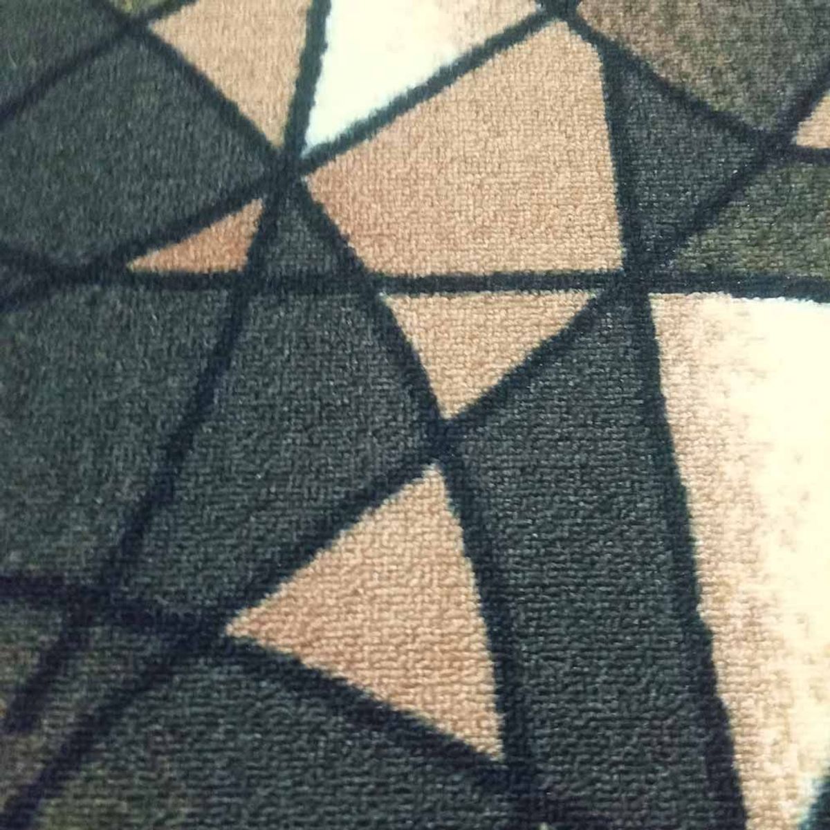 GENERICO - Alfombra Tapete Pie De Cama - Entrada 50 X 80cms Beige