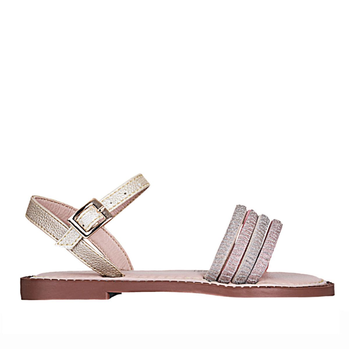 GUMBALL - Sandalia de niña Gumball Dorado sandbondad