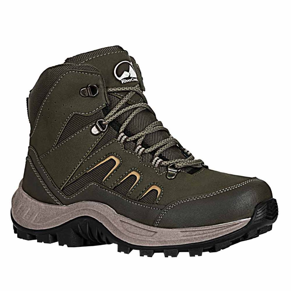 RIVER CREEK - Botabotin de hombre River creek Verde bota 1213