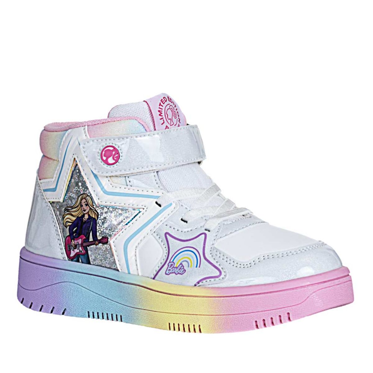 BARBIE - Botabotin de niña Barbie Blanco bota xia barbie bot 3-26-1