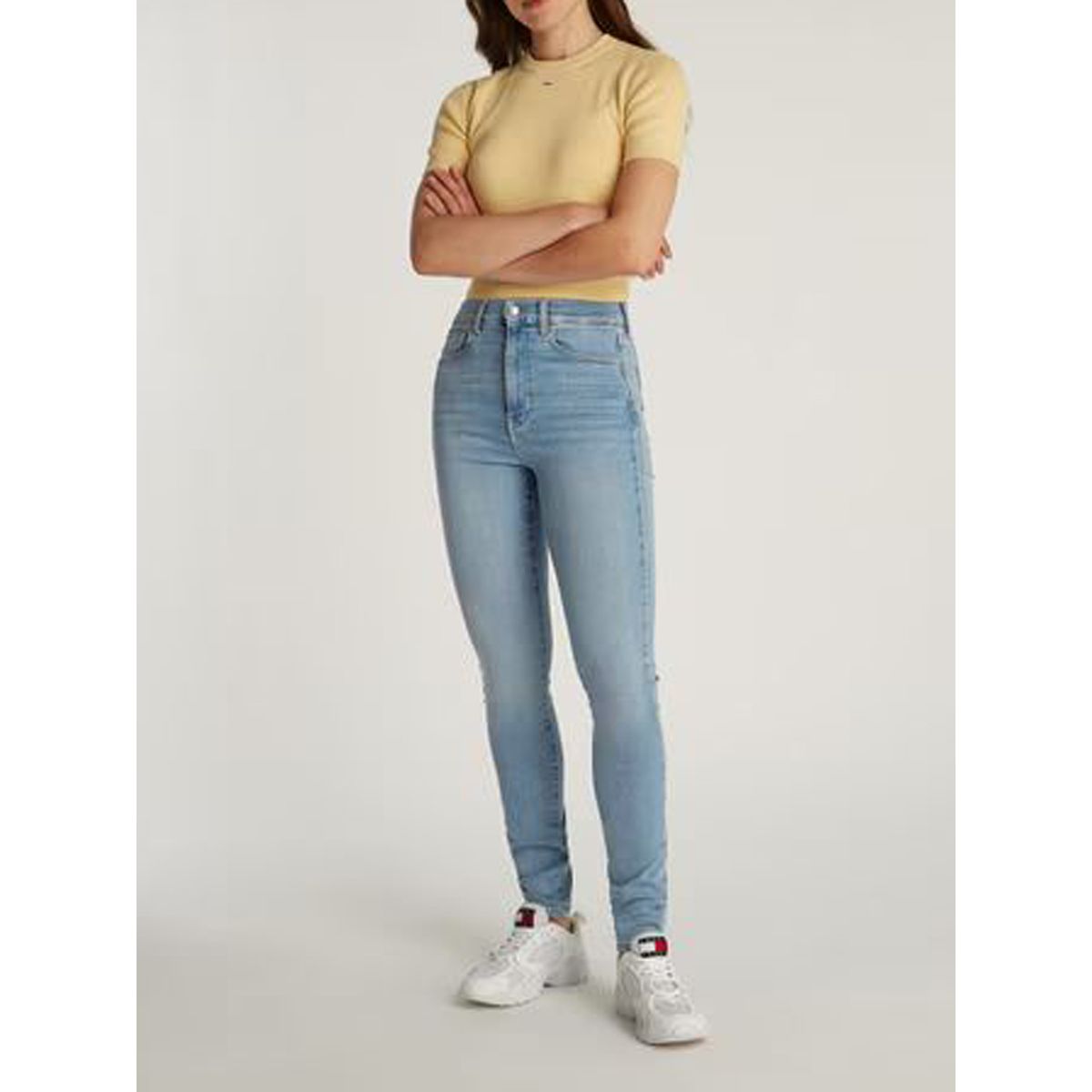 TOMMY HILFIGER - Jeans azul sylvia de corte skinny Tommy Jeans