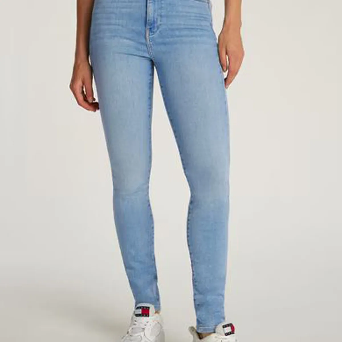 TOMMY HILFIGER - Jeans azul sylvia de corte skinny Tommy Jeans