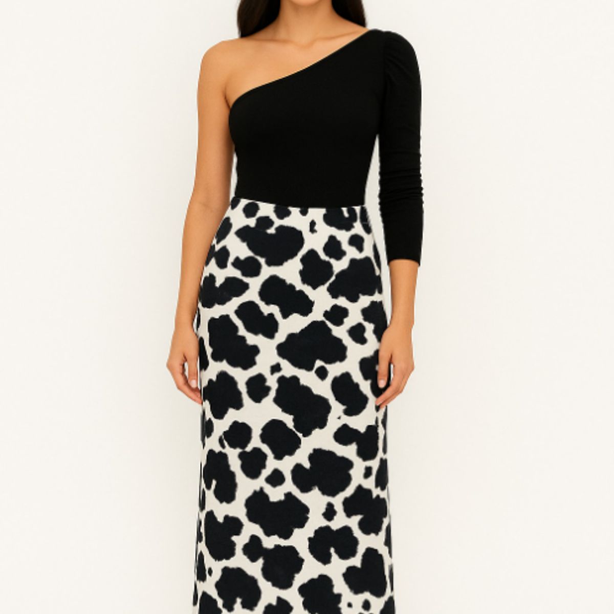 MOLGOA - Falda Para Mujer Satín - The Havana