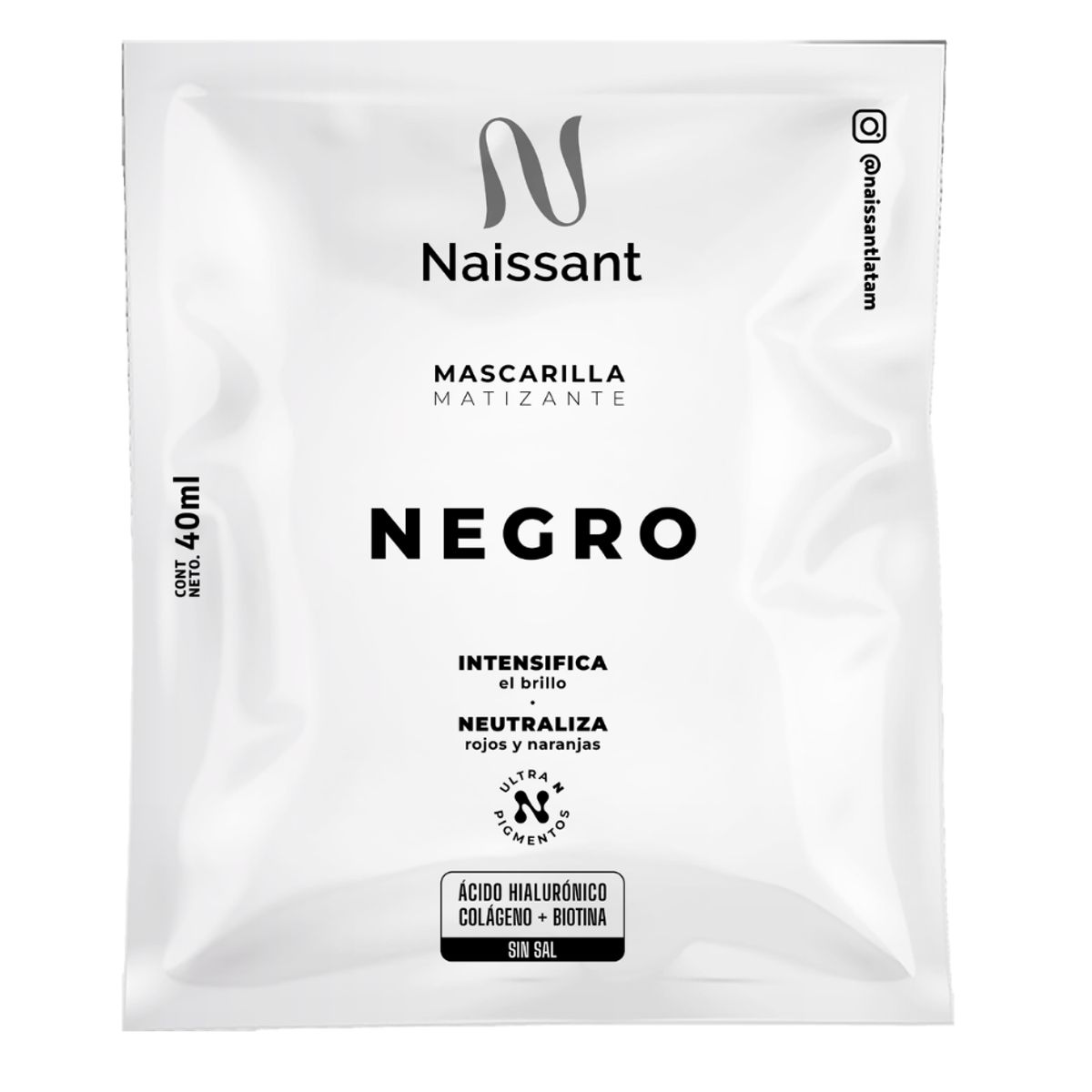 NAISSANT - Mascarilla Naissant Matizante Negro 40ml