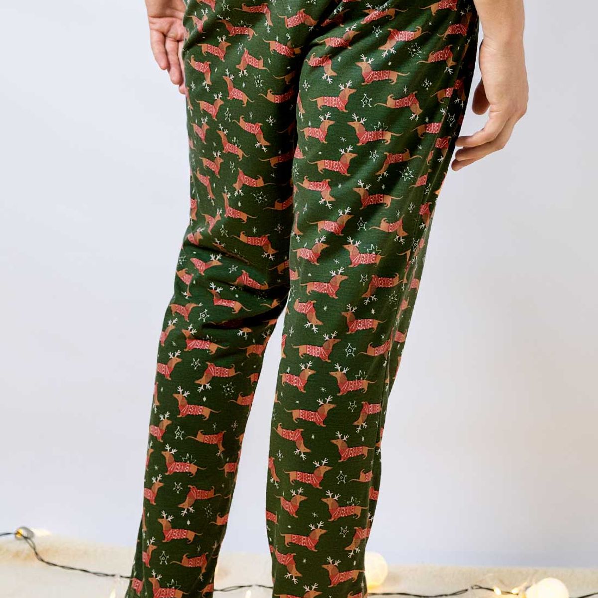 MARKETING PERSONAL - Pantalón Pijama Hombre Estampado Mp 112532