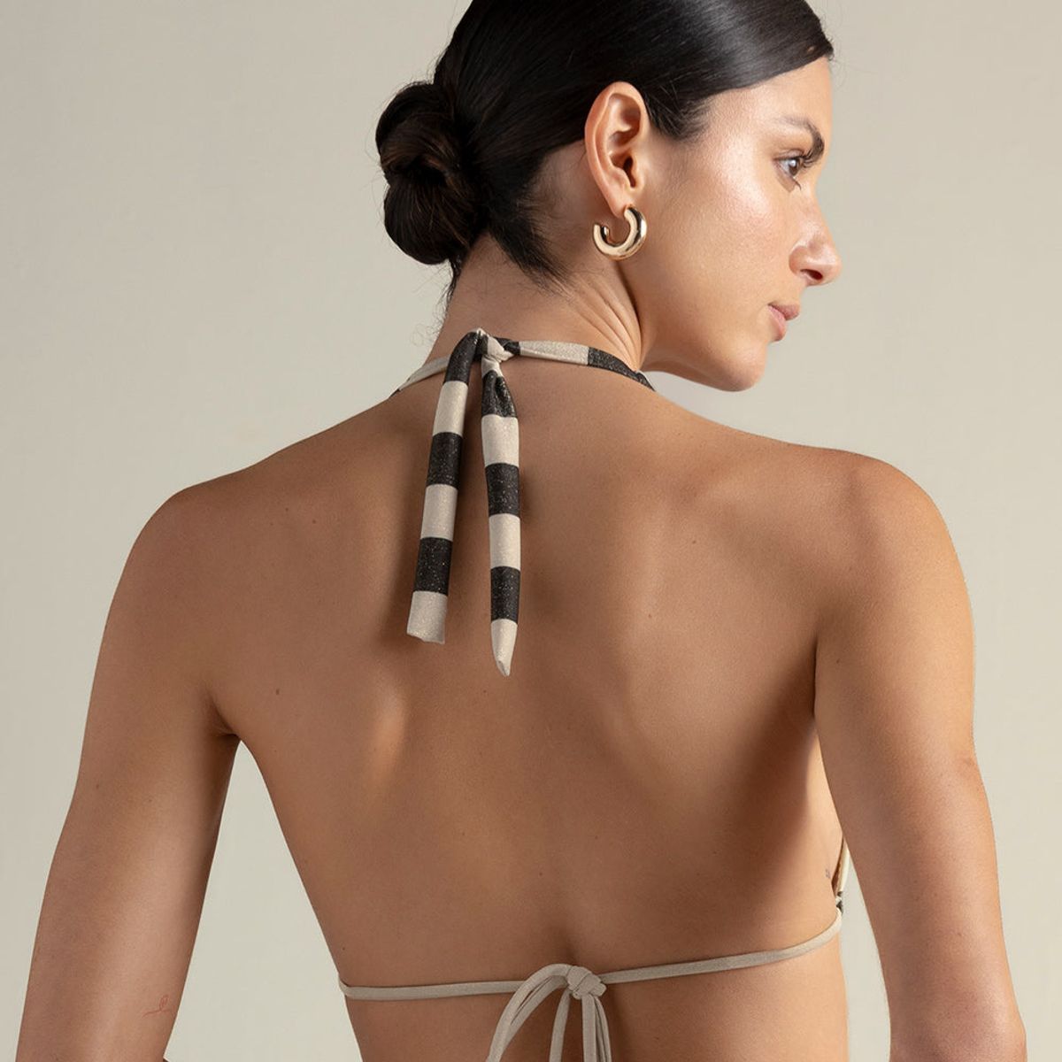 TOUCHE BALNEAIRE - Bikini top triángulo grande estampado 0B66061