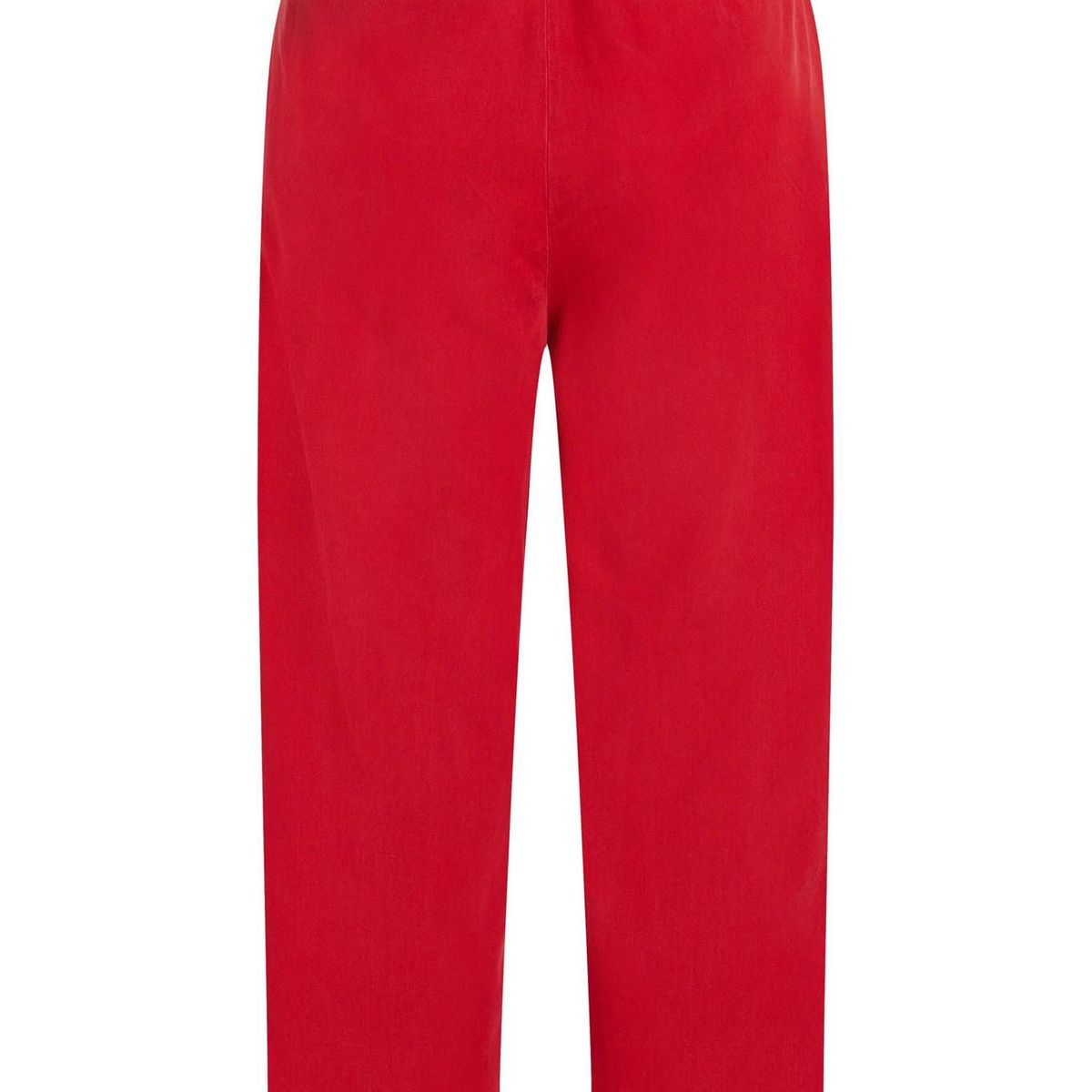 TOMMY HILFIGER - Pantalones rojo cortos plisados Tommy Hilfiger