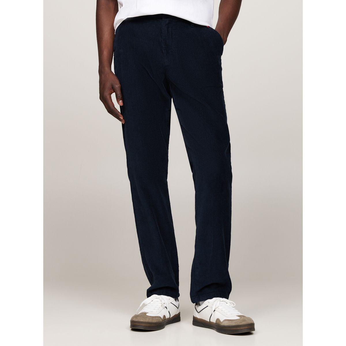 TOMMY HILFIGER - Pantalón multicolor chino Ryan de pana teñido en prenda Tommy Jeans