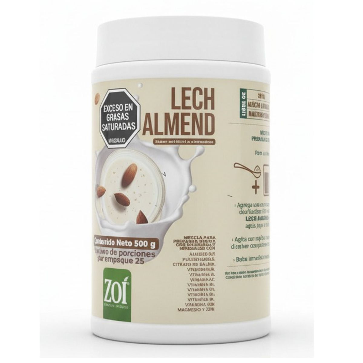 NATURAL FRESHLY - ALIMENTO EN POLVO CON LECHE DE ALMENDRAS X 500 GR.