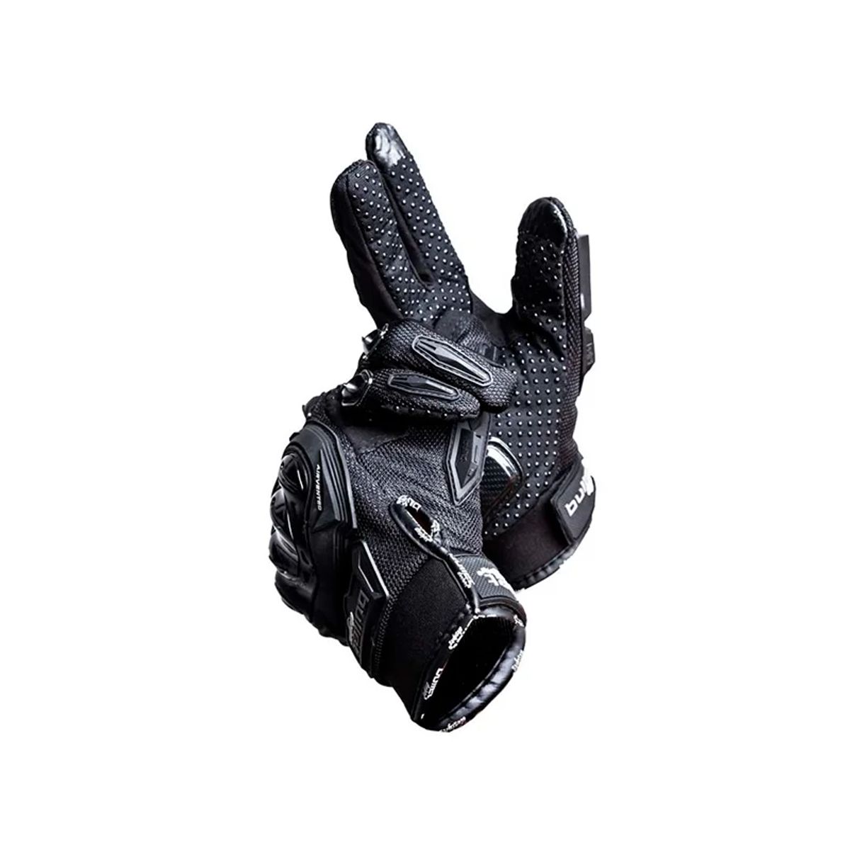 BULLET - Guantes para Moto BULLET 270 RT Antideslizantes Impermeables – Protección en Nudillos –