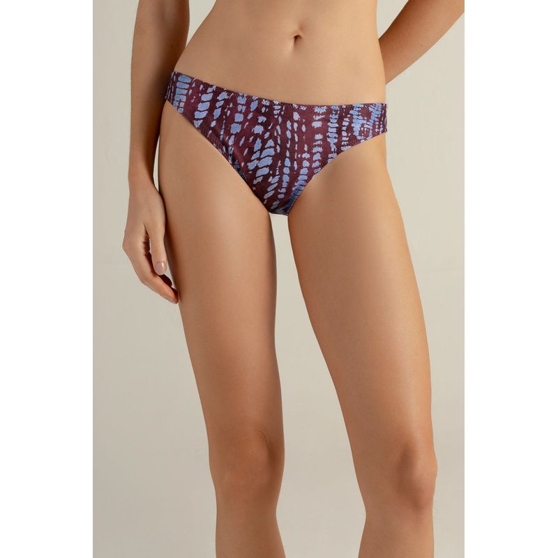 TOUCHE BALNEAIRE - Bikini bottom grande en estampado 0G53061