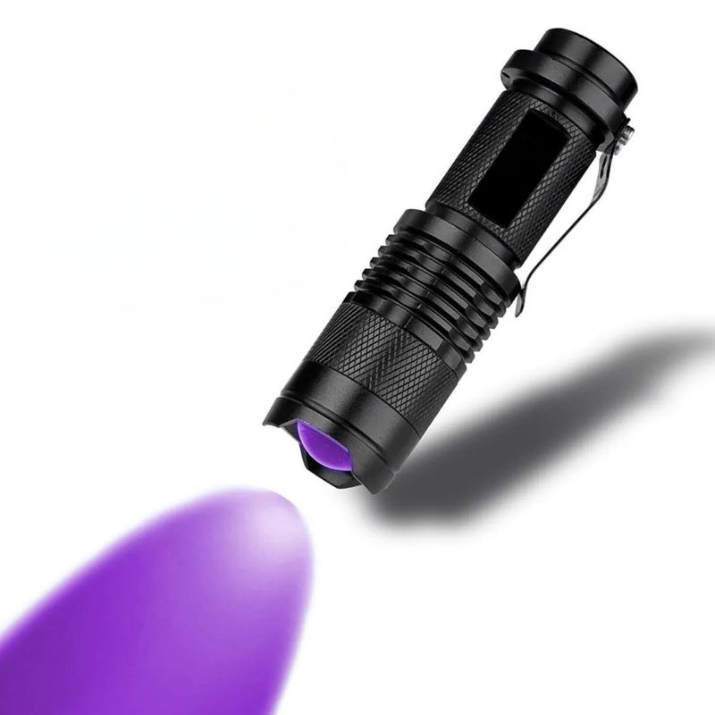 GENERICO - Linterna Luz Ultravioleta Encuentra Lo Que Nadie Ve