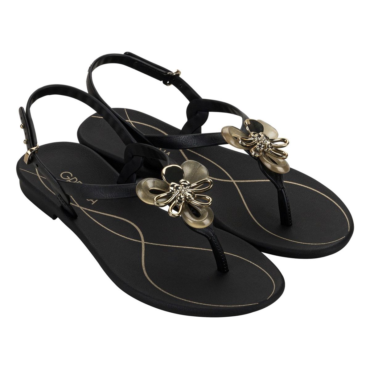 IPANEMA - SANDALIAS MUJER NEGRO GRENDHA PET 19108-BI082