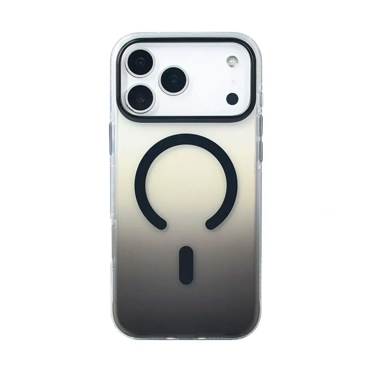 GENERICO - Estuche ColorTech Degrade MagSafe compatible iphone 17 pro max negro