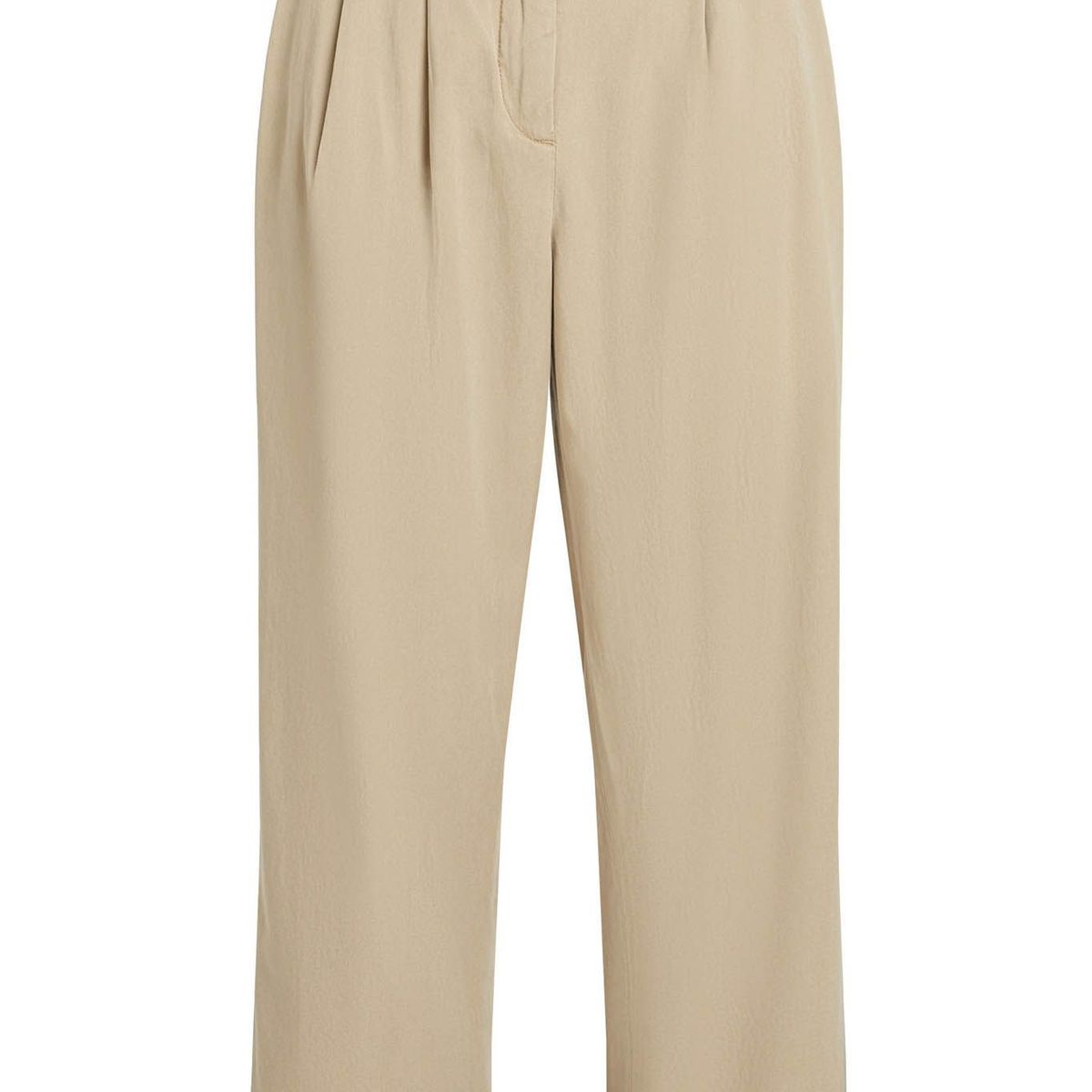 TOMMY HILFIGER - Pantalones beige cortos plisados Tommy Hilfiger