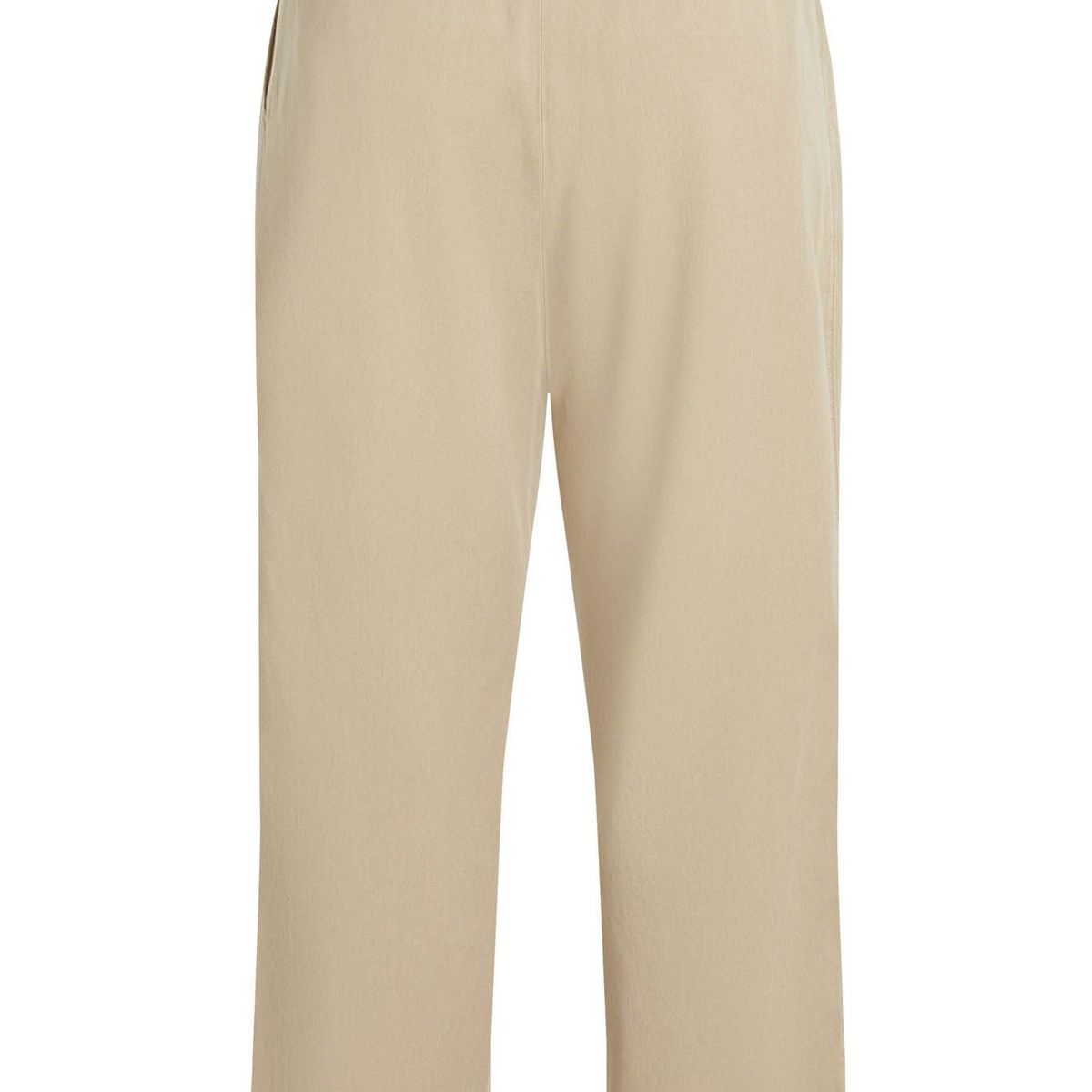 TOMMY HILFIGER - Pantalones beige cortos plisados Tommy Hilfiger