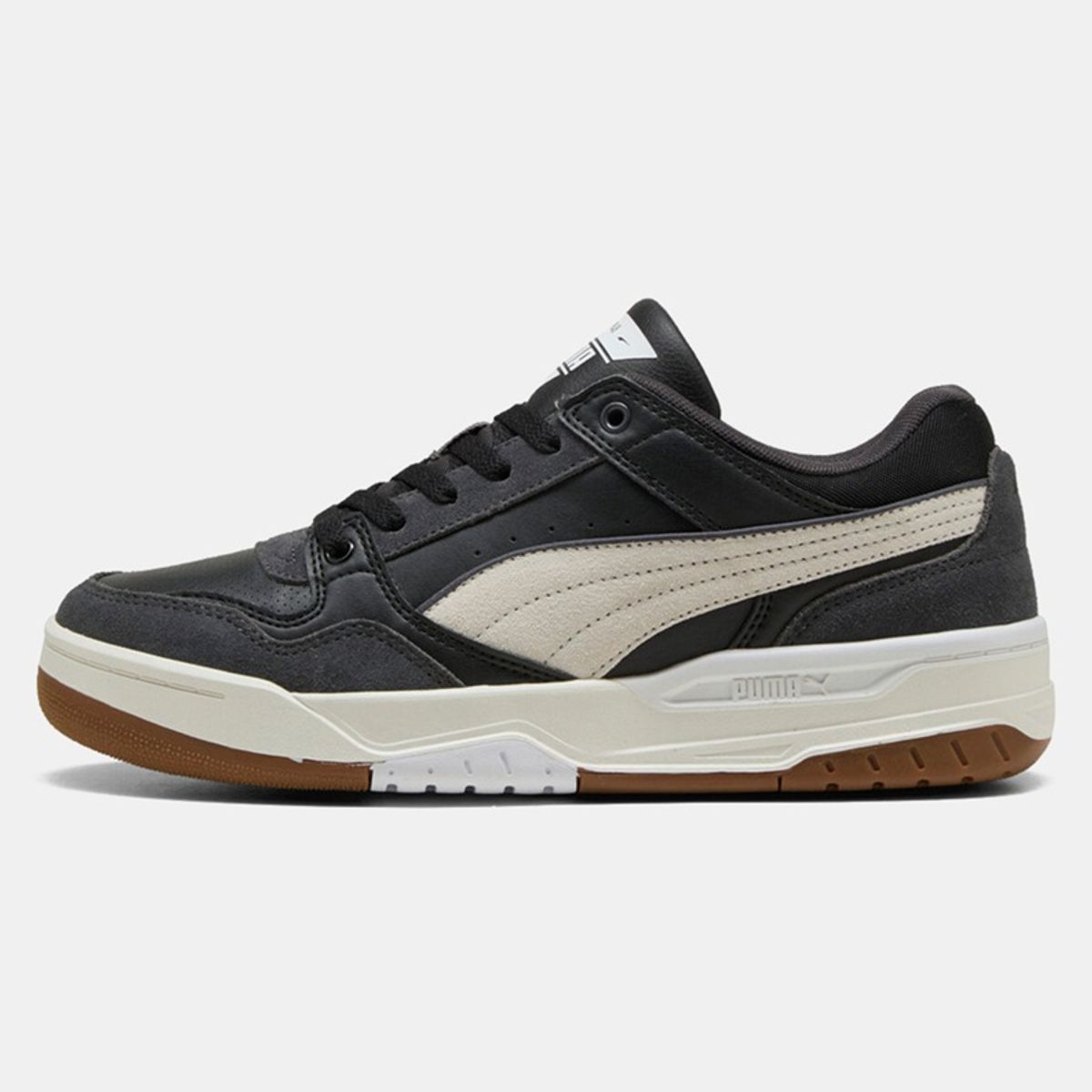 PUMA - Tenis Puma Hombre Rebound Retro 400214-06 Negro Beige Casual