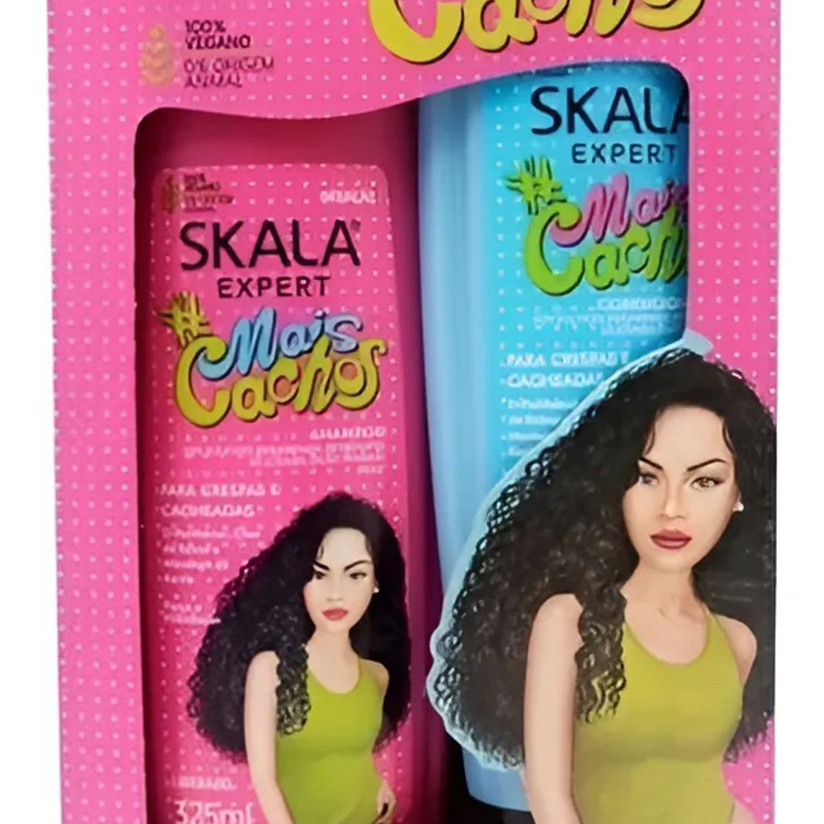 SKALA - Skala Mais Cachos Shampoo Acondicionador Vegano