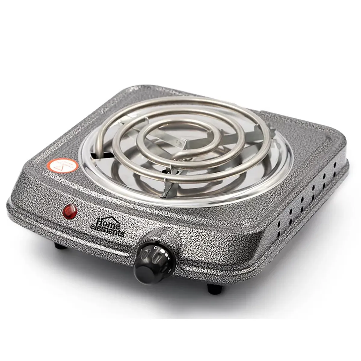 HOME ELEMENTS - ESTUFA ELÉCTRICA 1 PUESTO GRIS