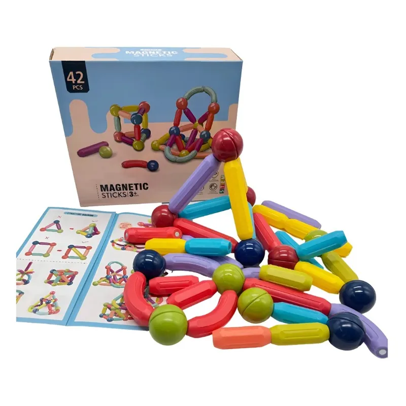 GENERAL - Bloques De Construcción Magnéticos Juguete Magnetica 42 Pcs